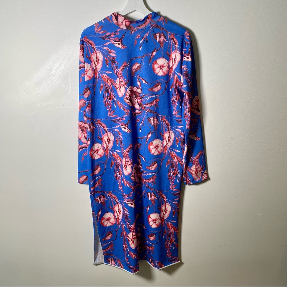 Floral print midi dress Zara Trafaluc